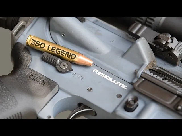 the first 350 legend ar-15 hunting rifle: cmmg resolute